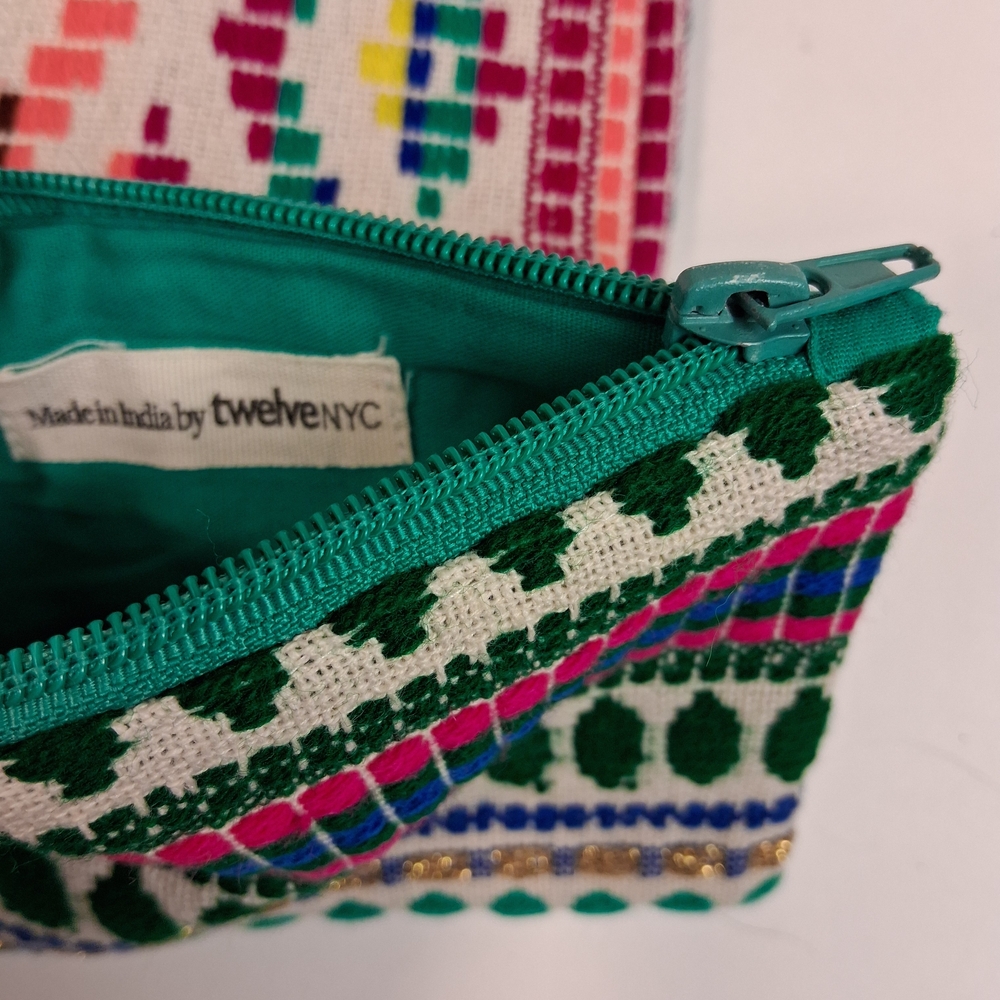 Colorful Patterned Pouch Set - Picture 4 of 10